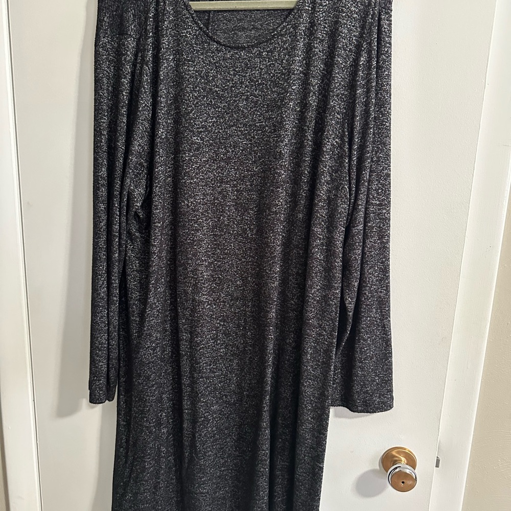 Old Navy Dark Gray Knit Dress
